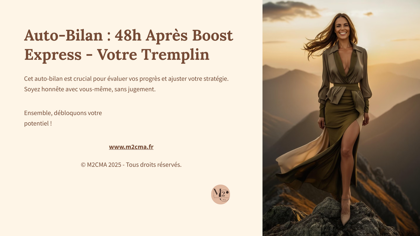 PROGRAMME Boost Express : Passe à l’Action Maintenant !